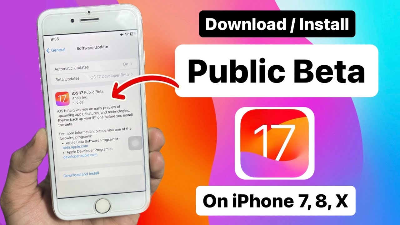 iOS 17 Public Beta - How to Install iOS 17 Public Beta on any iPhone 🔥🔥