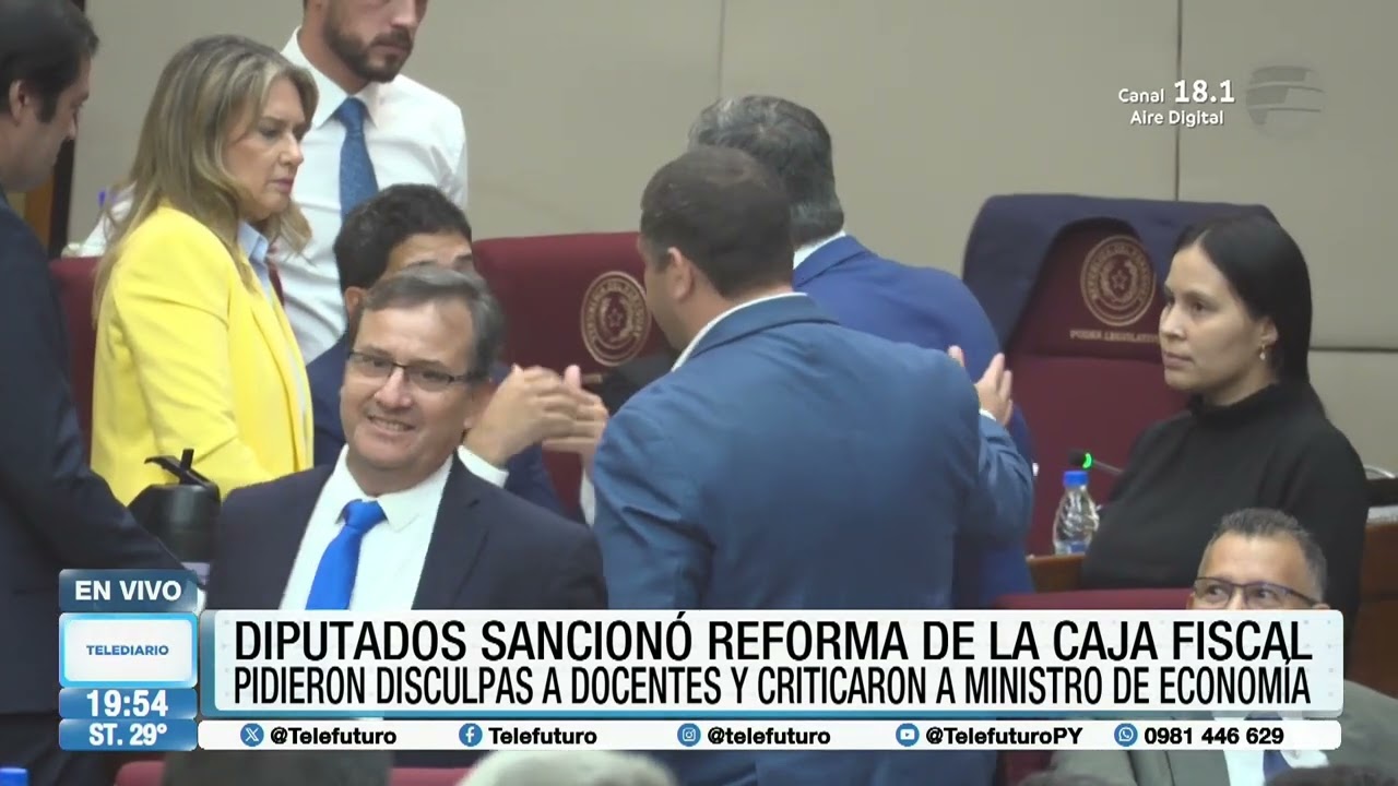Diputados sancionaron el proyecto de Reforma de la Caja Fiscal