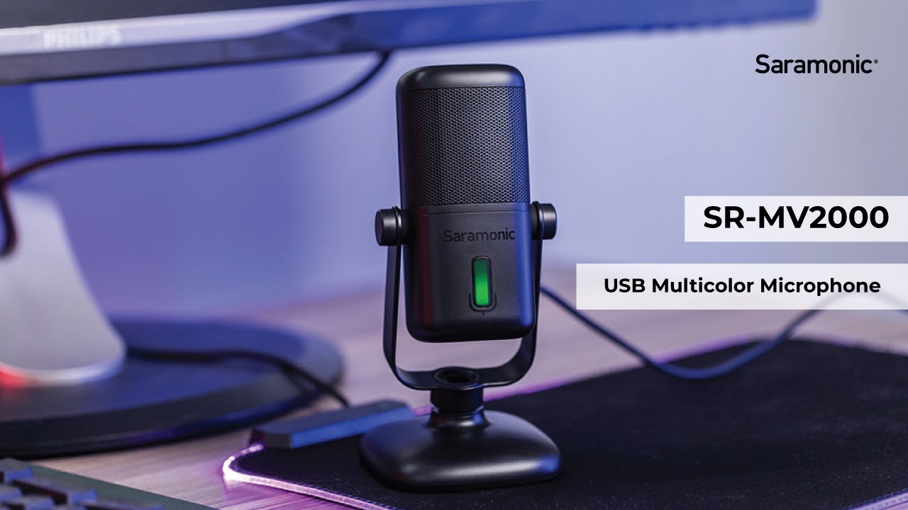Saramonic SR-MV2000 USB Multicolor Microphone | Computer City Technologies Ltd.