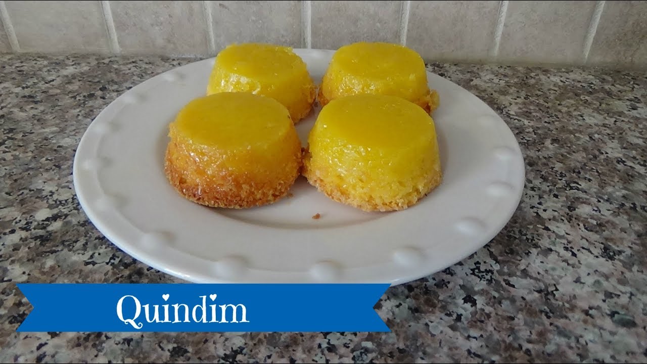 Brazilian Egg Coconut Custard | Quindim