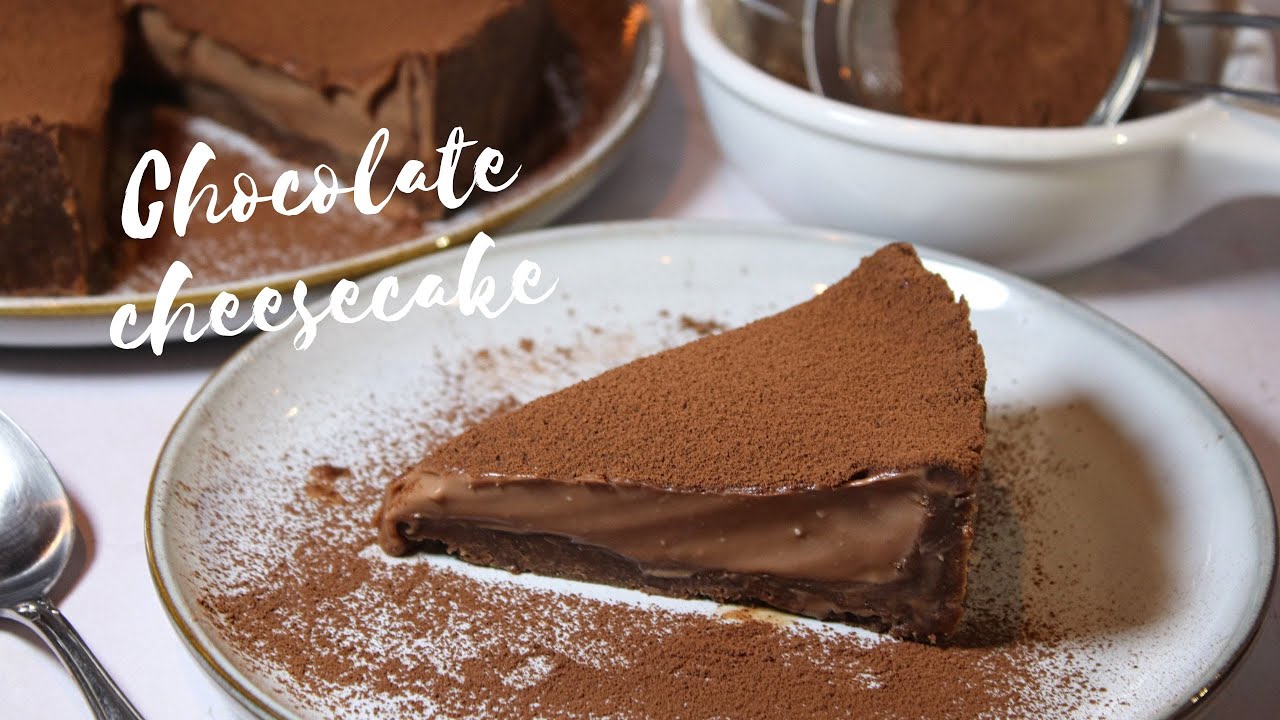 Chocolate cheesecake with mascarpone🍫🍰😋💓