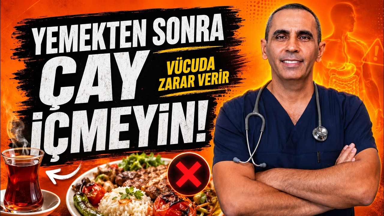 Yemekten Sonra İ&ccedil;ilen &Ccedil;ayın V&uuml;cuda Etkileri #&ccedil;ay #sindirimsistemi #doktor #drceyhunnuri #sağlık
