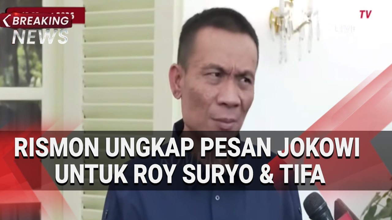 Blak-Blakan! Rismon Ungkap Pesan Jokowi untuk Roy Suryo & Tifa