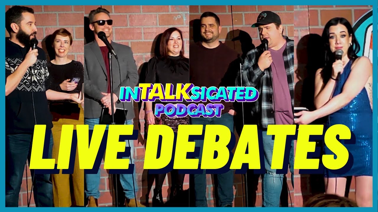 InTalksciated Live Show - DEBATES at Darkside Comedy Club