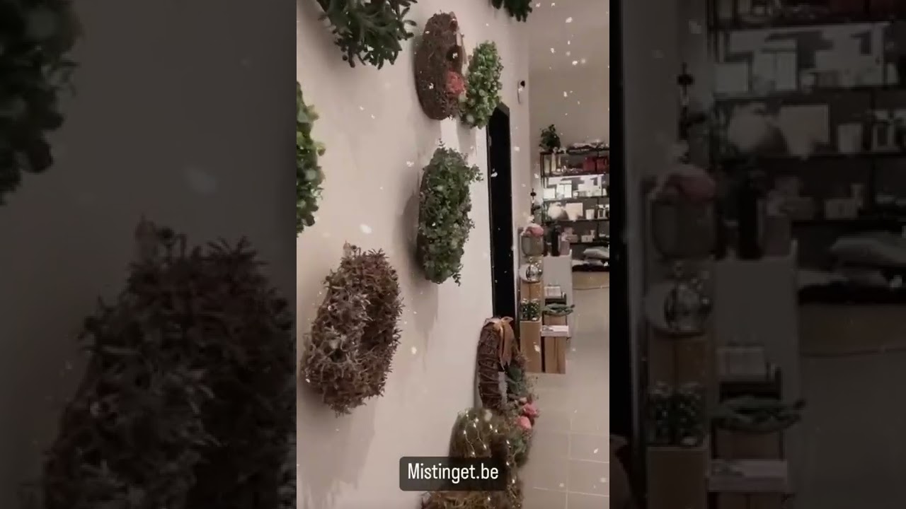 Bij kerst past een krans aan je voordeur of op tafel. Bij Mistinget maken we onze kransen zelf.