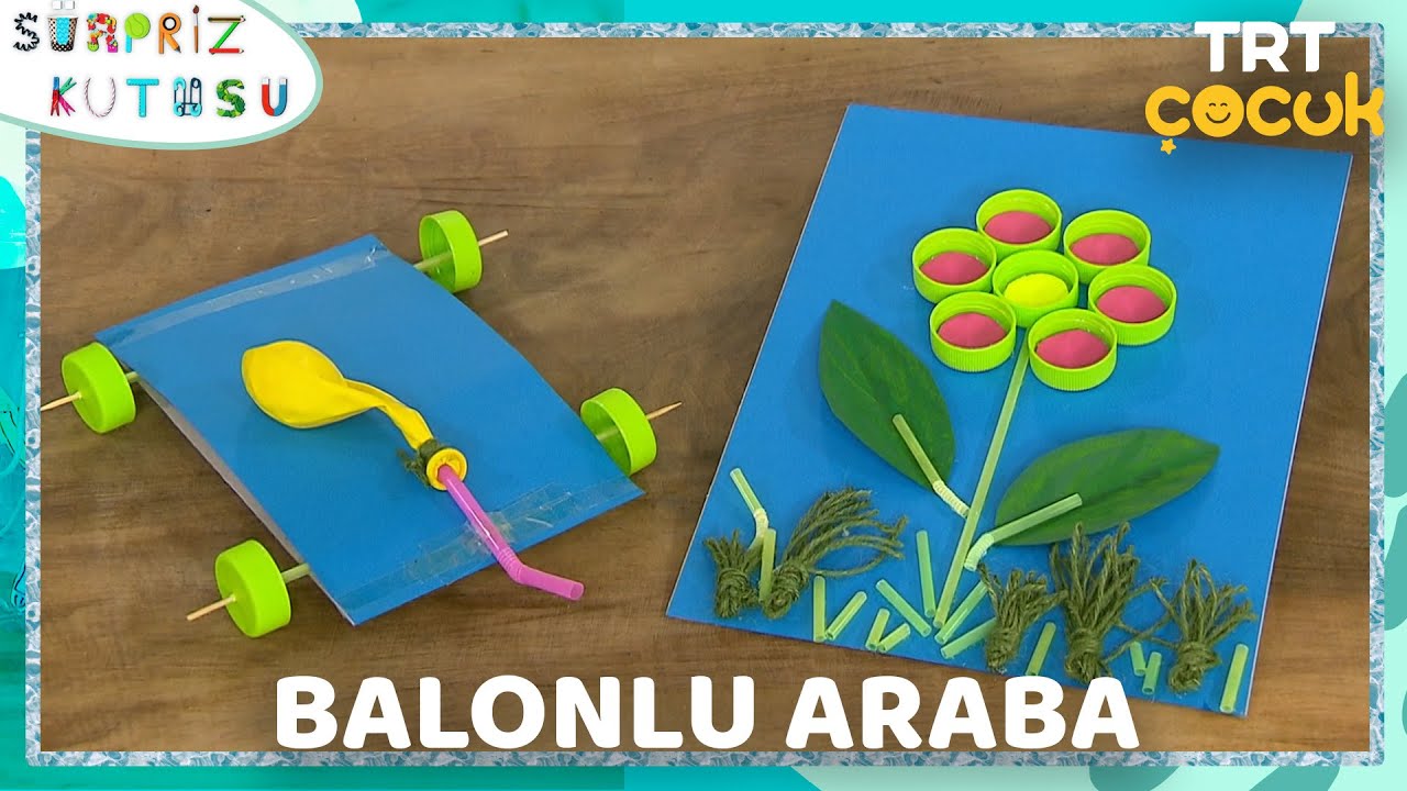 Sürpriz Kutusu - Balonlu Araba