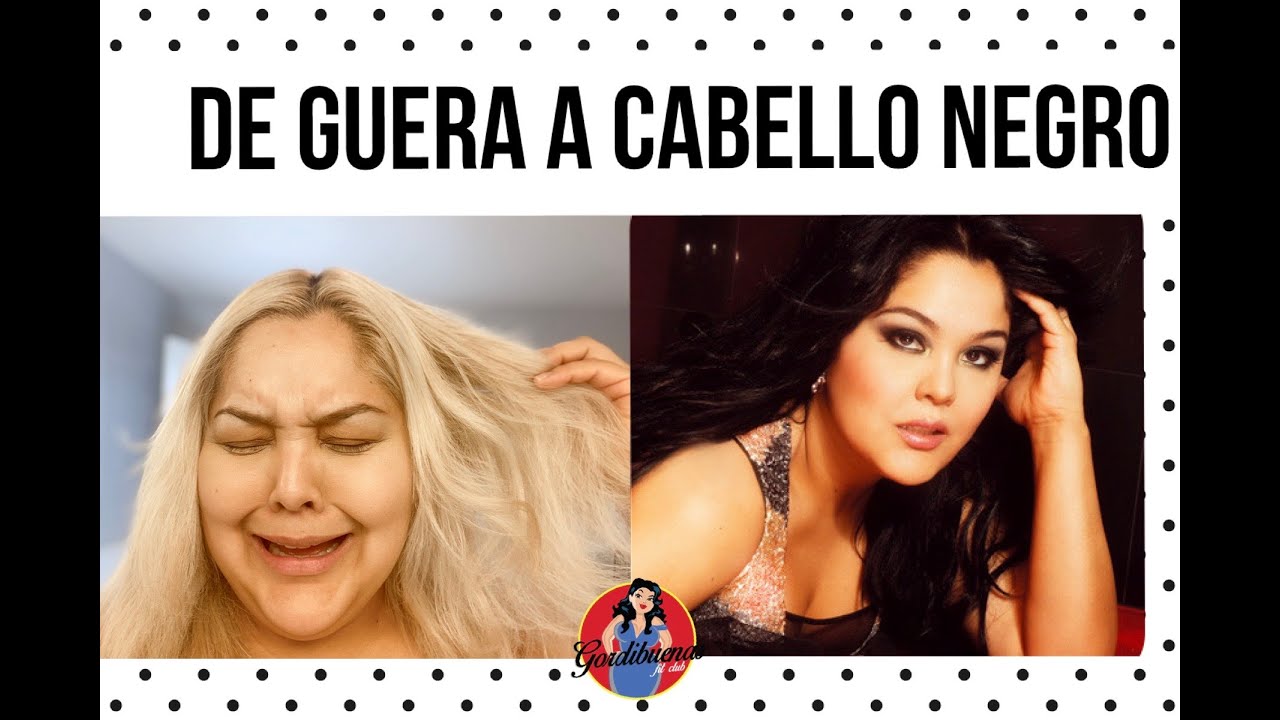 De Rubia a cabello Negro ?(Por que me tuve que pintar el pelo negro?)