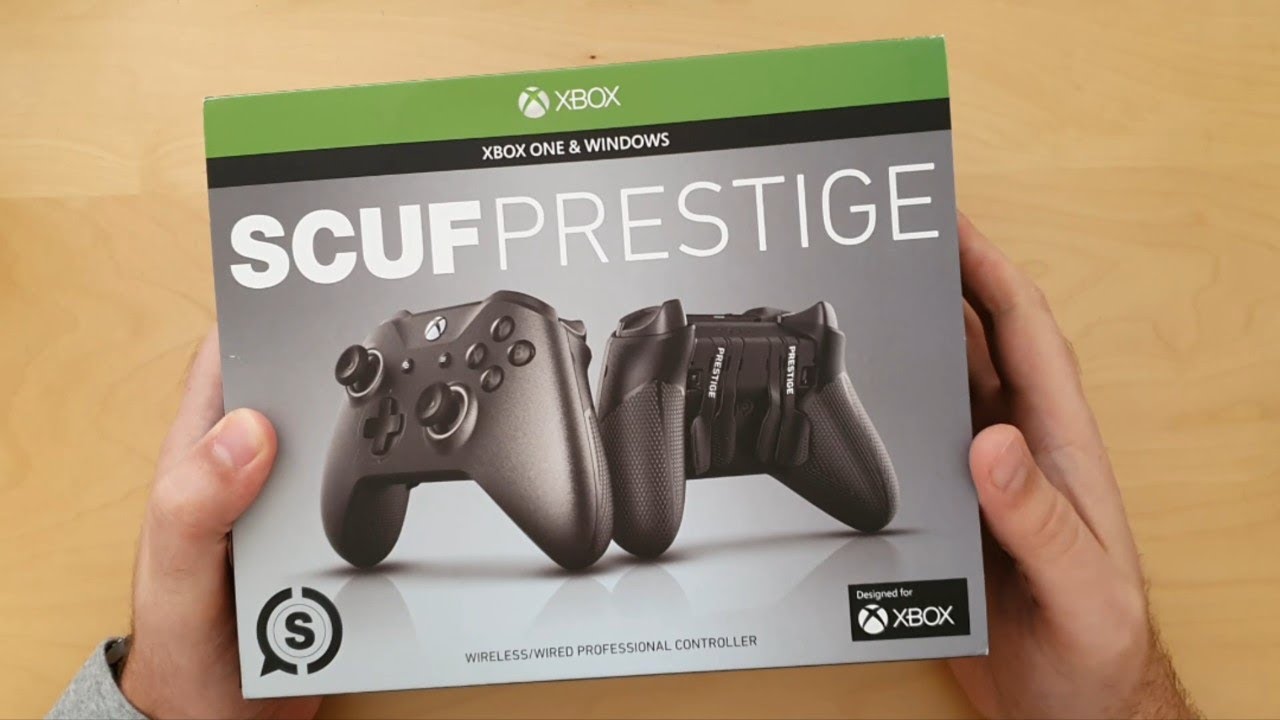 Scuf Prestige Controller/Gamepad f&uuml;r Xbox One und Windows 10 - Unboxing und Hands-on - deutsch