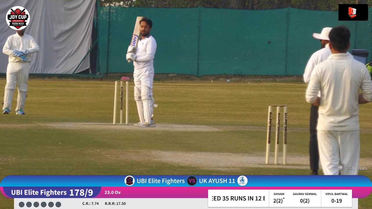 JOY CUP SEASON-2 || UBI ELITE  vs UK AYUSH11 || LIVE ON TRIO SPORTS