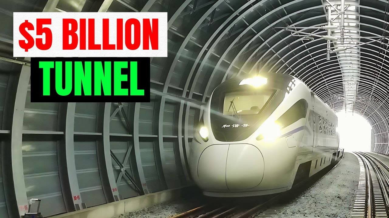 China Is Constructing A $5 Billion Railway Tunnel