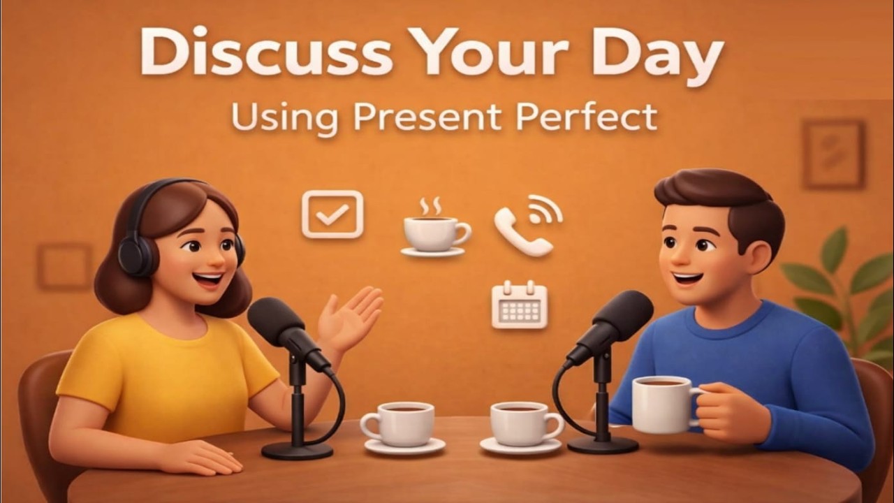 Speak About Your Day Confidently! | Present Perfect Made Easy | Real English Practice