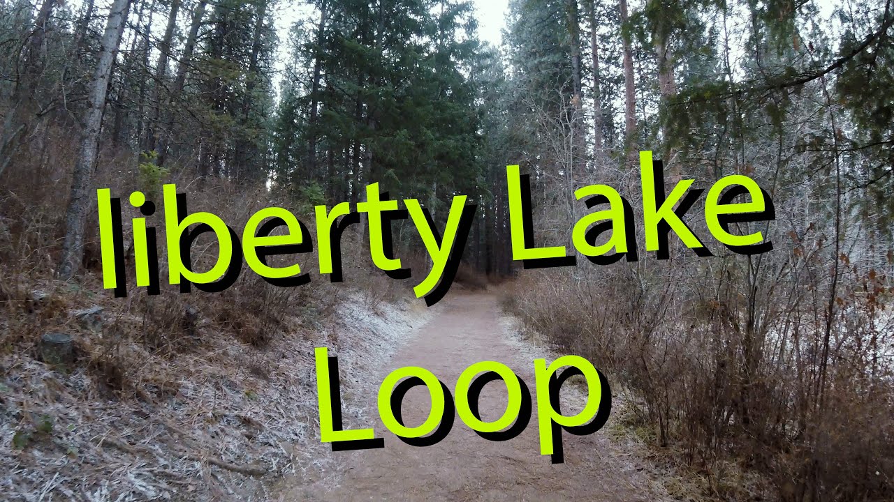 liberty lake loop- Liberty Lake Washington, ASMR- cold frosty morning