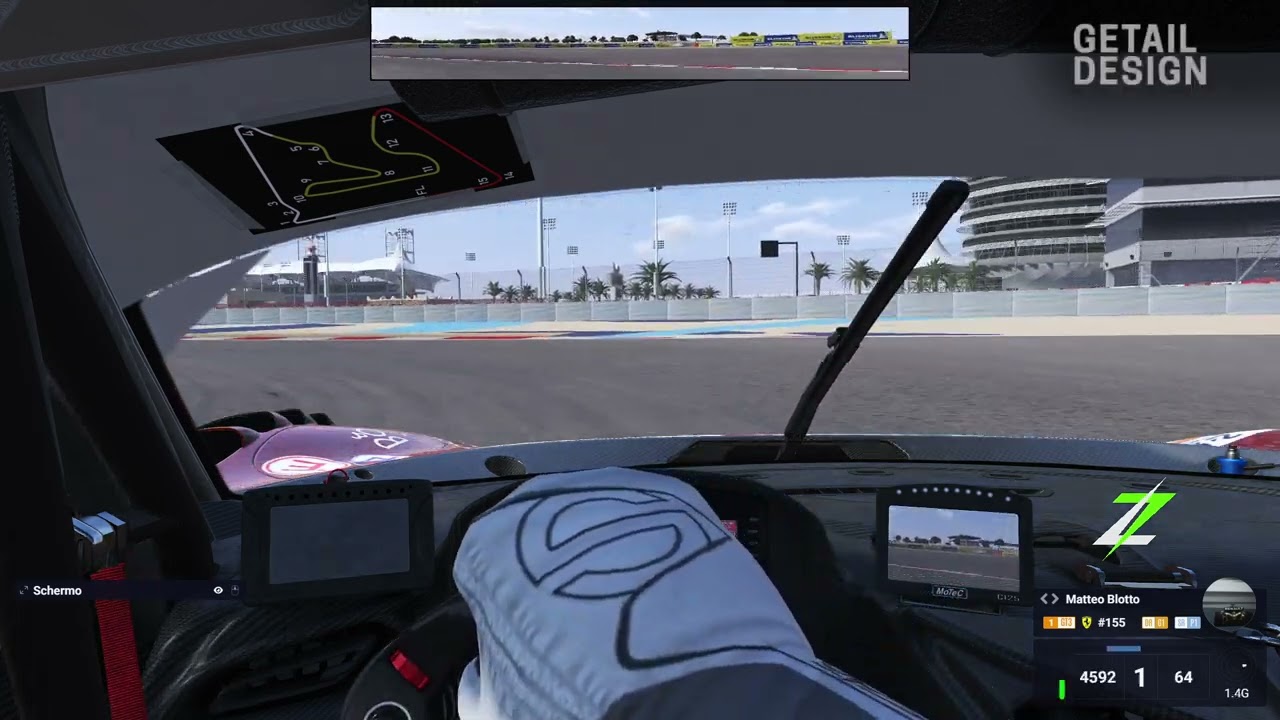 1:58.632 (FIXED SETUP) LMU DAILY WITH FERRARI 296 GT3 AT BAHRAIN