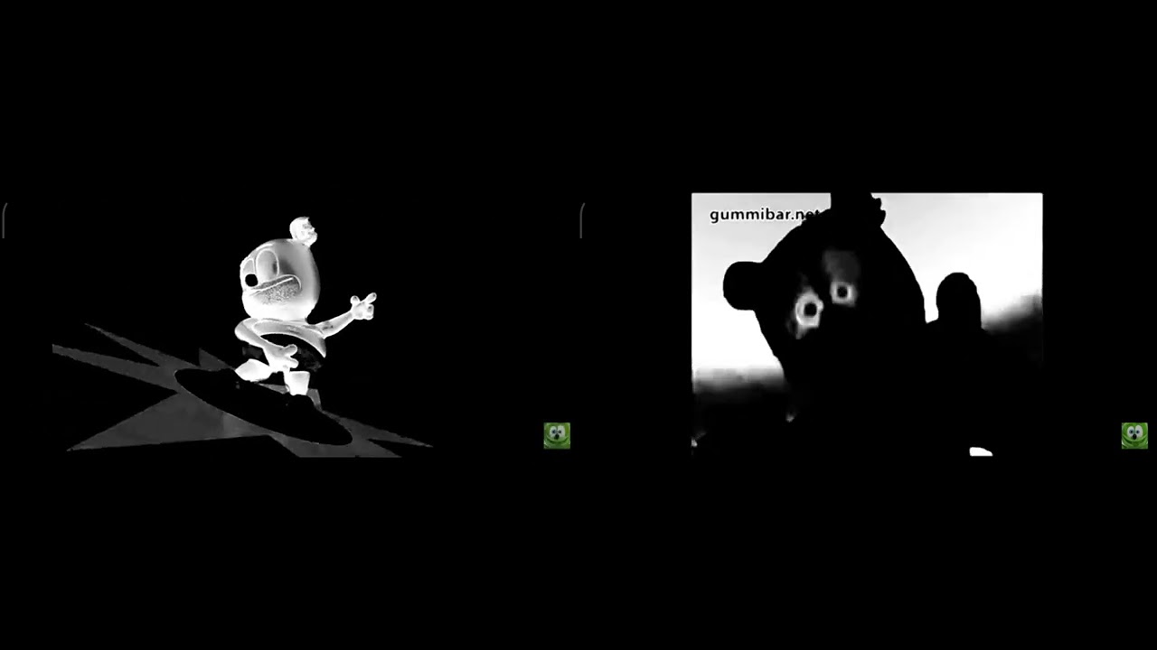 2 creepy  gummy bear