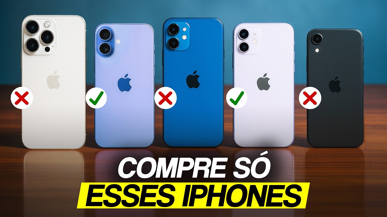 Qual iPhone Comprar? 99% das Pessoas ERRAM na Compra!