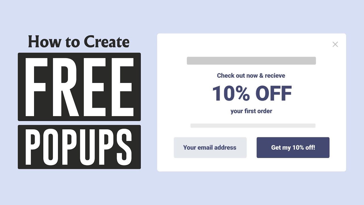 How to Create WordPress FREE Popups, Slideins & AdBlocker Notice using Elementor & Hustle Plugin