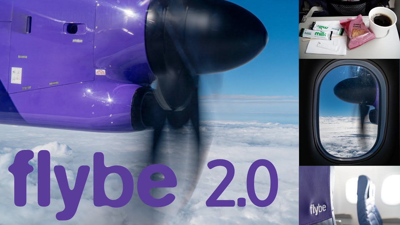 ✈ TRIP REPORT #47 | The New Flybe | Dash 8 Q400 Belfast to Heathrow