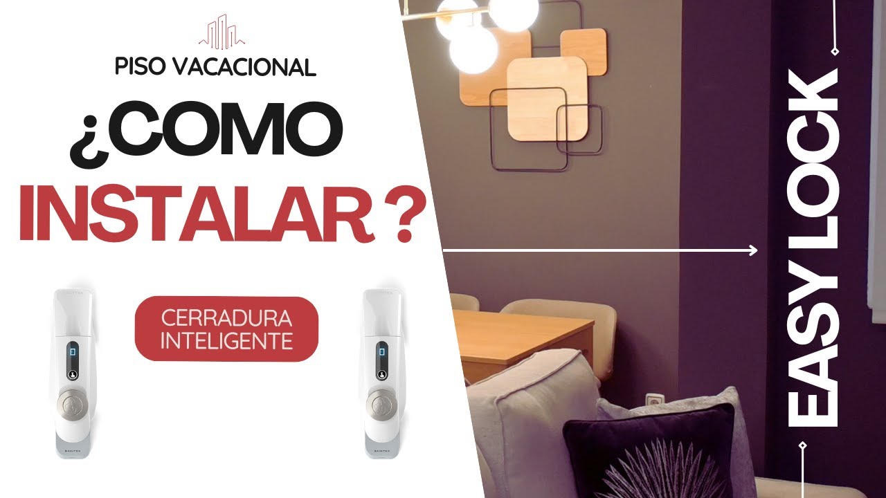 Moderniza tu Puerta de Madera con Esta Cerradura inteligente INCREÍBLE