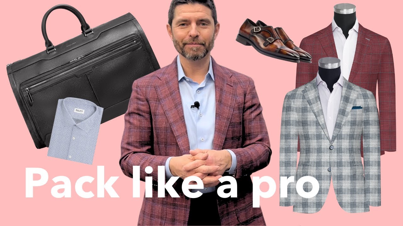 Master the Art of Packing | Travel Tips for Custom Suits and Sport Coats