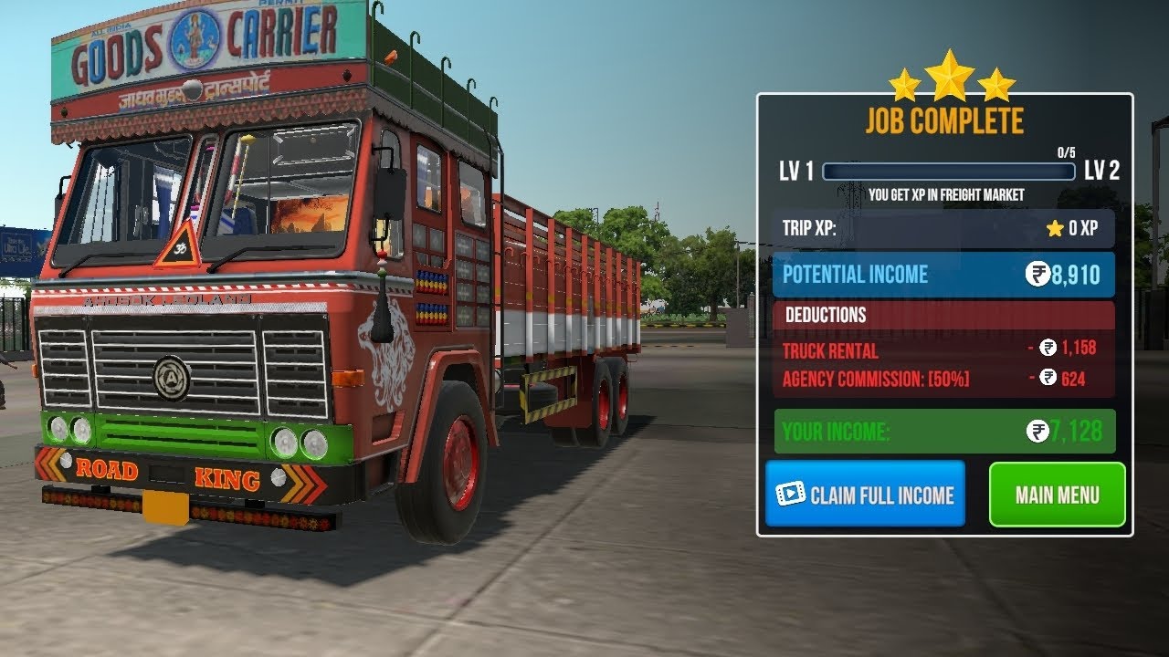 Indian truck game 🎮