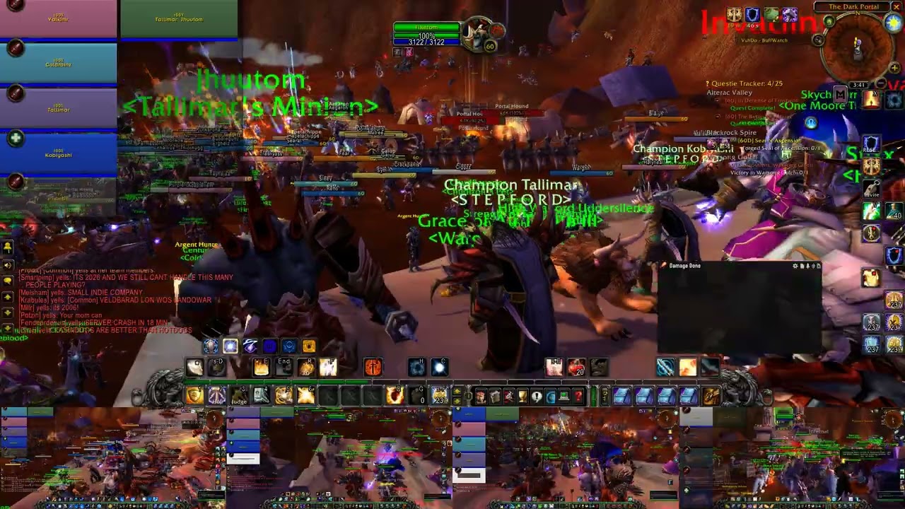 TBC Portal Launch - Nightslayer PvP Horde.