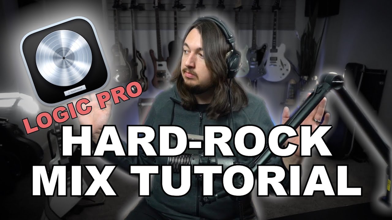 Как я записываю и свожу песню в Logic Pro (хард-рок)