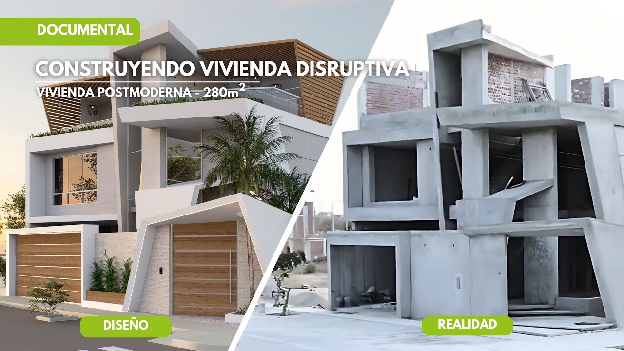 Proceso Constructivo: Vivienda Moderna de 280m2 🏡🎇
