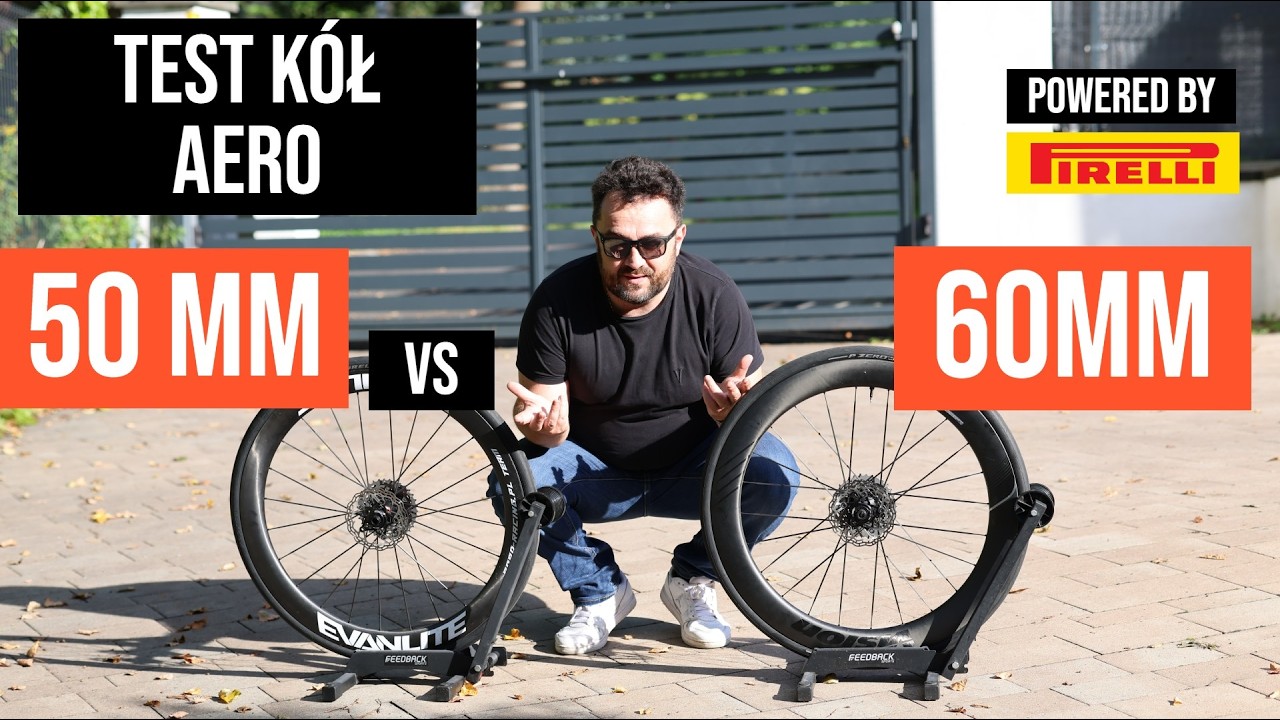 Test k&oacute;ł AERO  Vision Metron 60 RS vs Evanlite  50 Delta Jaka r&oacute;żnica?