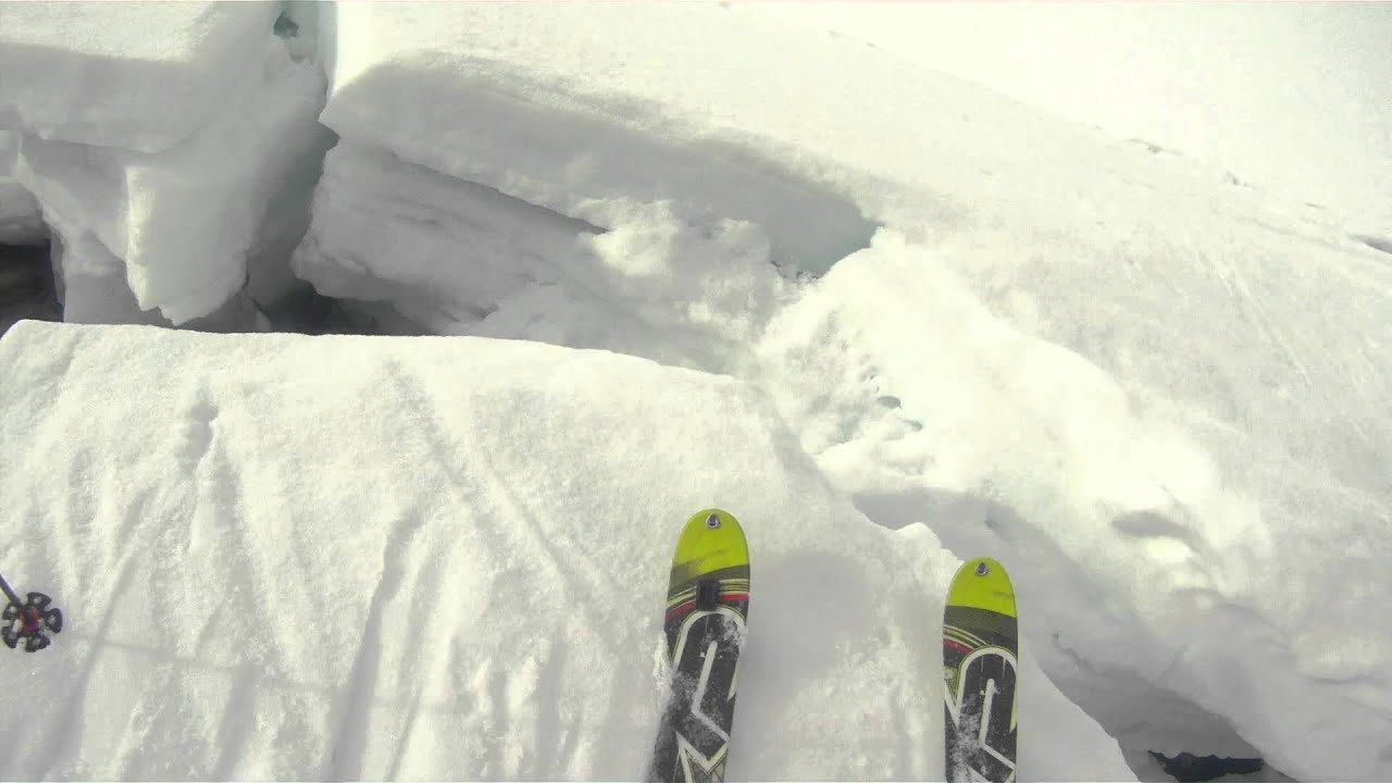 DAVIDONE IN ACTION...SKI ALP DISCESA LAGO SABBIONI GHIACCIATO