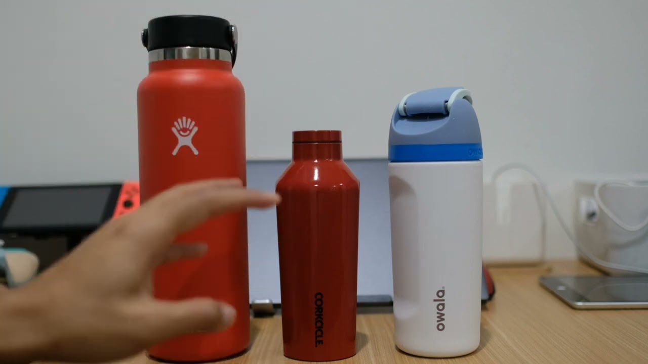 Review dan perbandingan tumbler mahal: hydro flask, corkcicle, owala