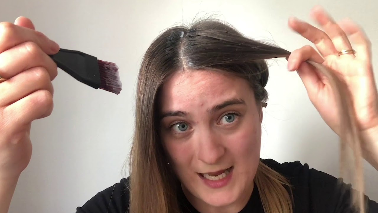 Colour retouch for hairline tint - Home tutorial