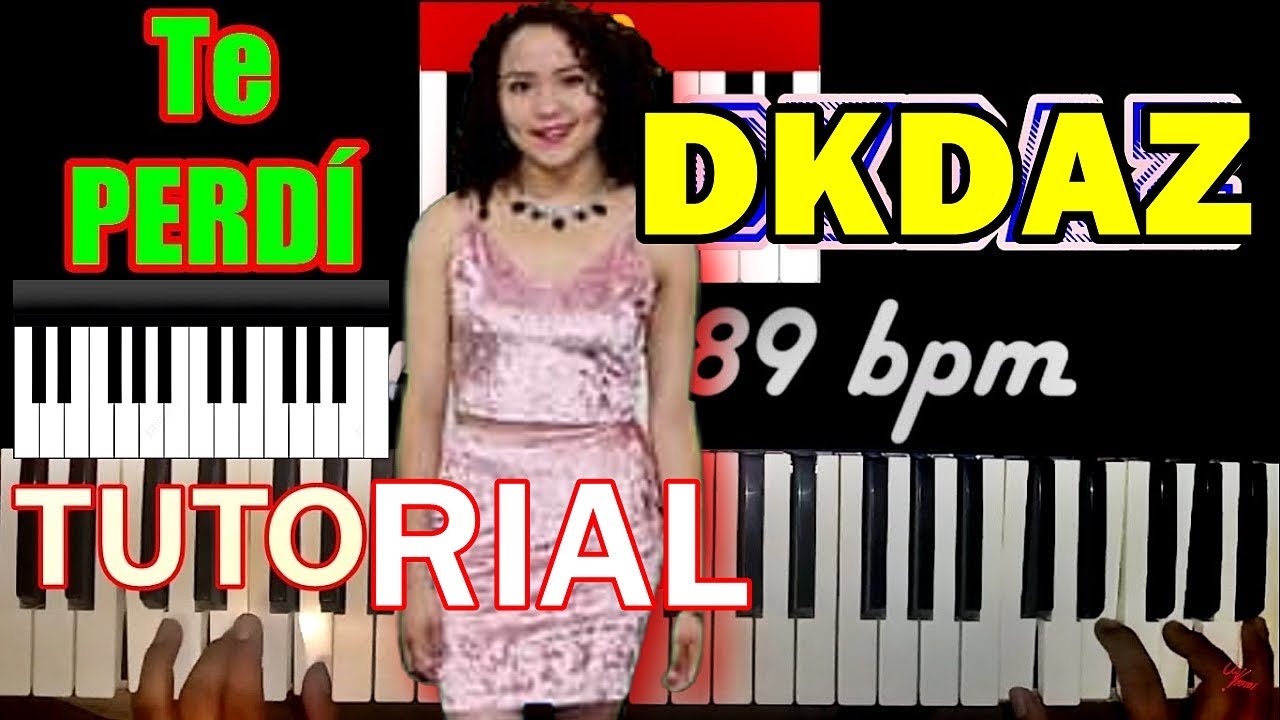 TE PERDI - DKDAZ. TUTORIAL TECLADO | SEGUNDA DE NO TE PERTENECE. 2026