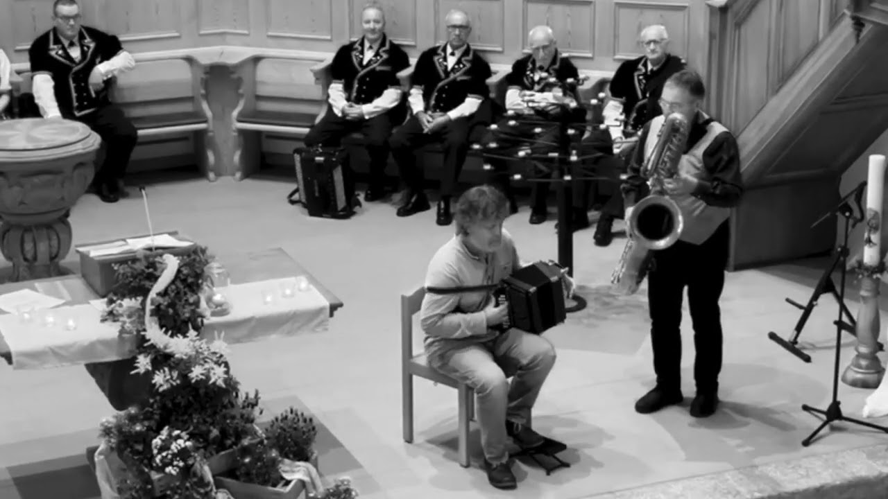«Miniröckli» – Konzert Jodlerklub Roggwil und Alpenjazz in der Kirche Roggwil (April 2024)