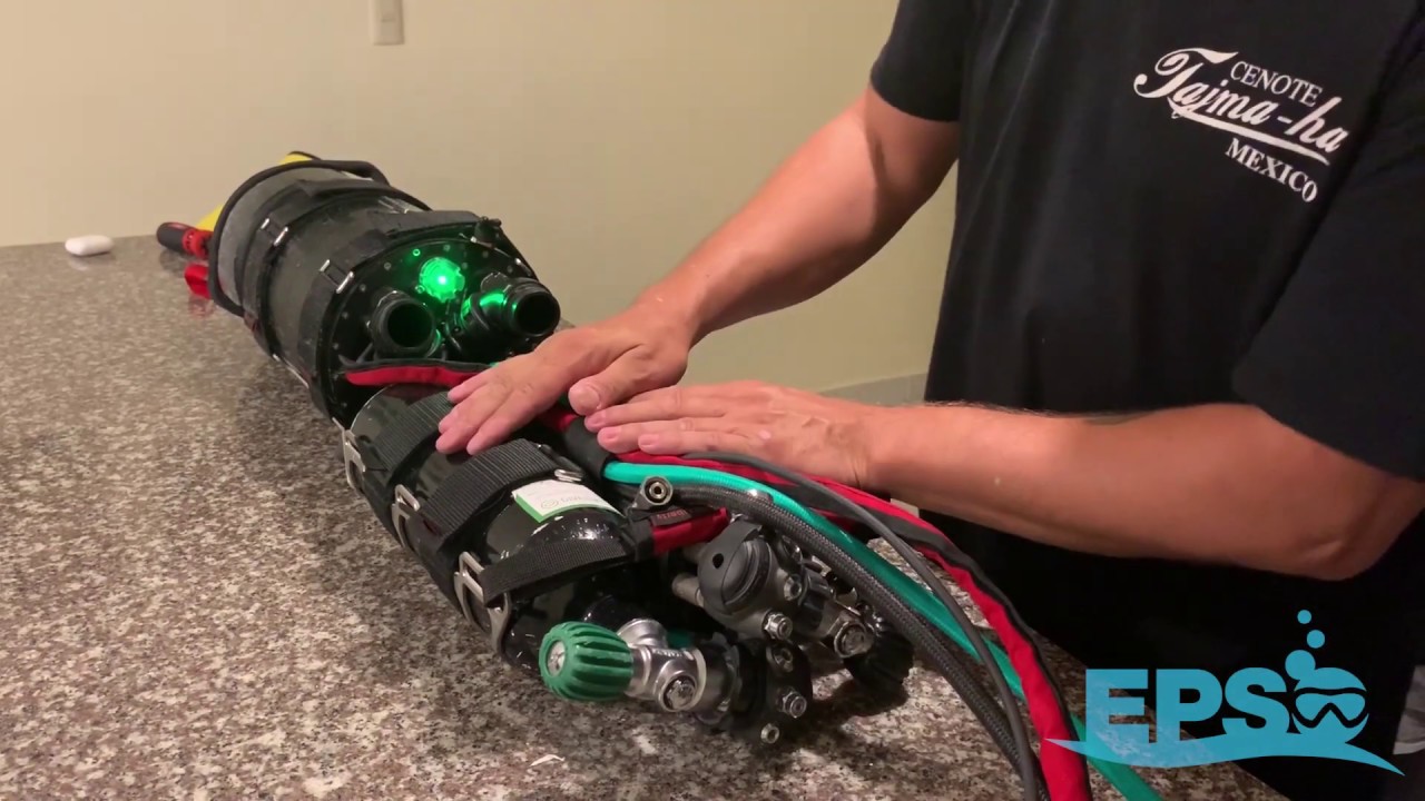 Montage CCR Liberty Sidemount de Divesoft