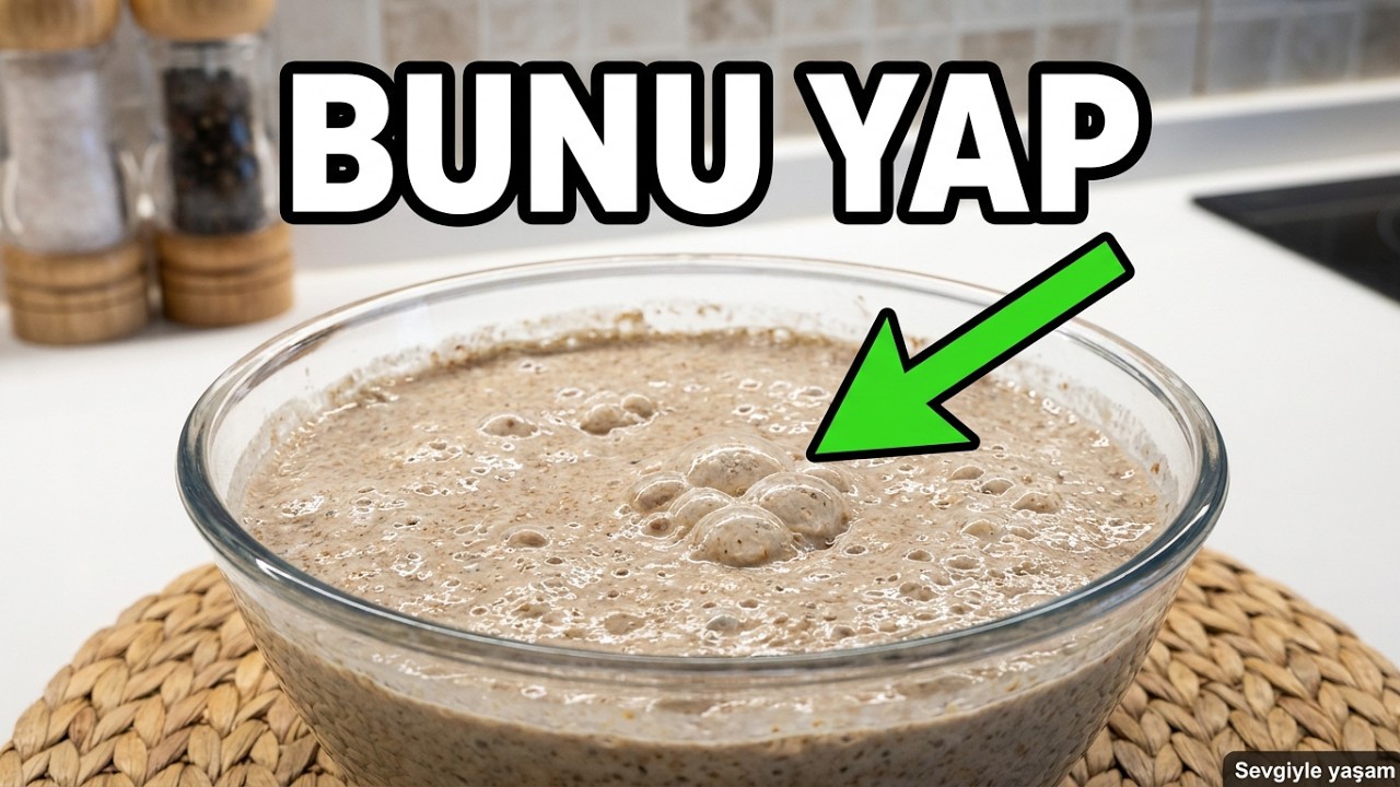 Çiğ karabuğday ekmeği nasıl yapılır? Evde glütensiz ekmek nasıl yapılır?