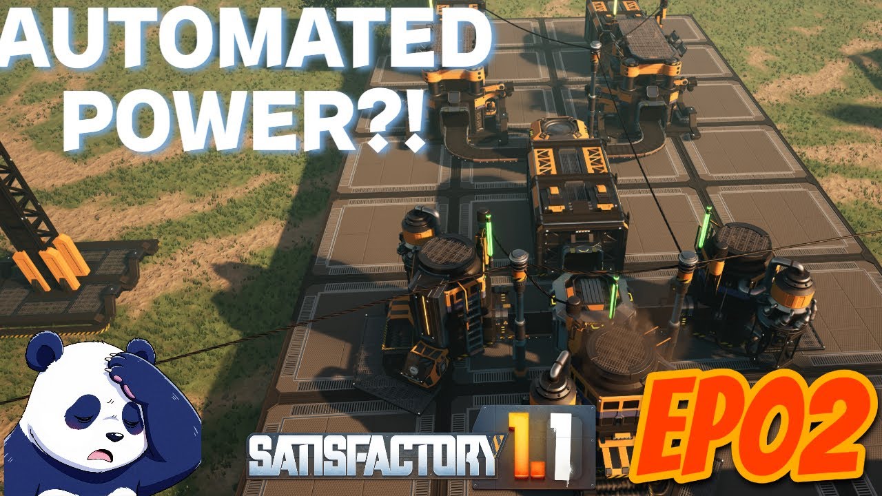 Your First Factory! (Semi) Automated Power! A Guided Playthrough of Satisfactory!  (Satisfactory)
