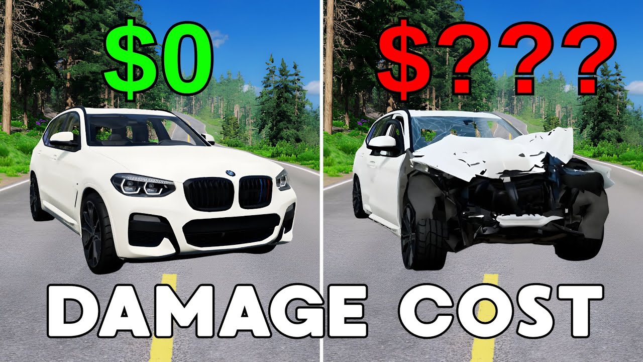 Damage Cost #32 | Epic Realistic Crashes & Wallet Survival – BeamNG Drive