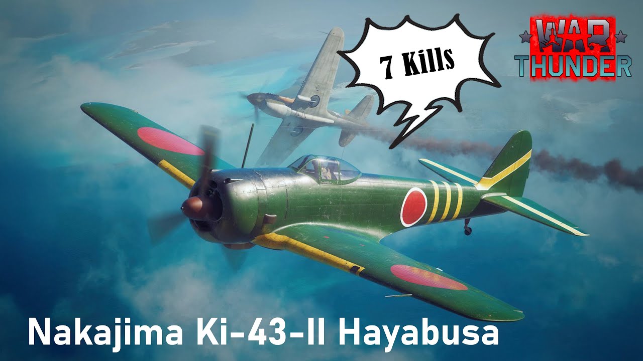 War Thunder - [JPN] Nakajima Ki-43-II Hayabusa - Map: Kuban (Air Realistic)