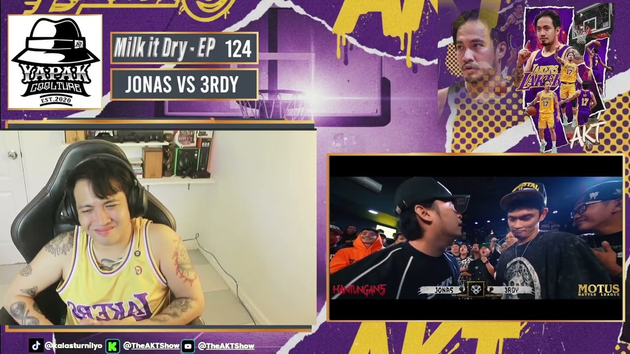 MILK IT DRY EPISODE 124 | JONAS VS 3RDY | MOTUS