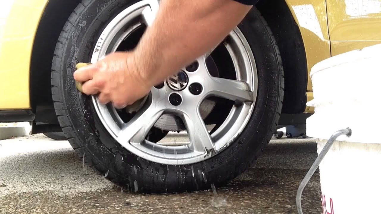 Blitz Car Detailing - How we clean and treat wheels & tyres