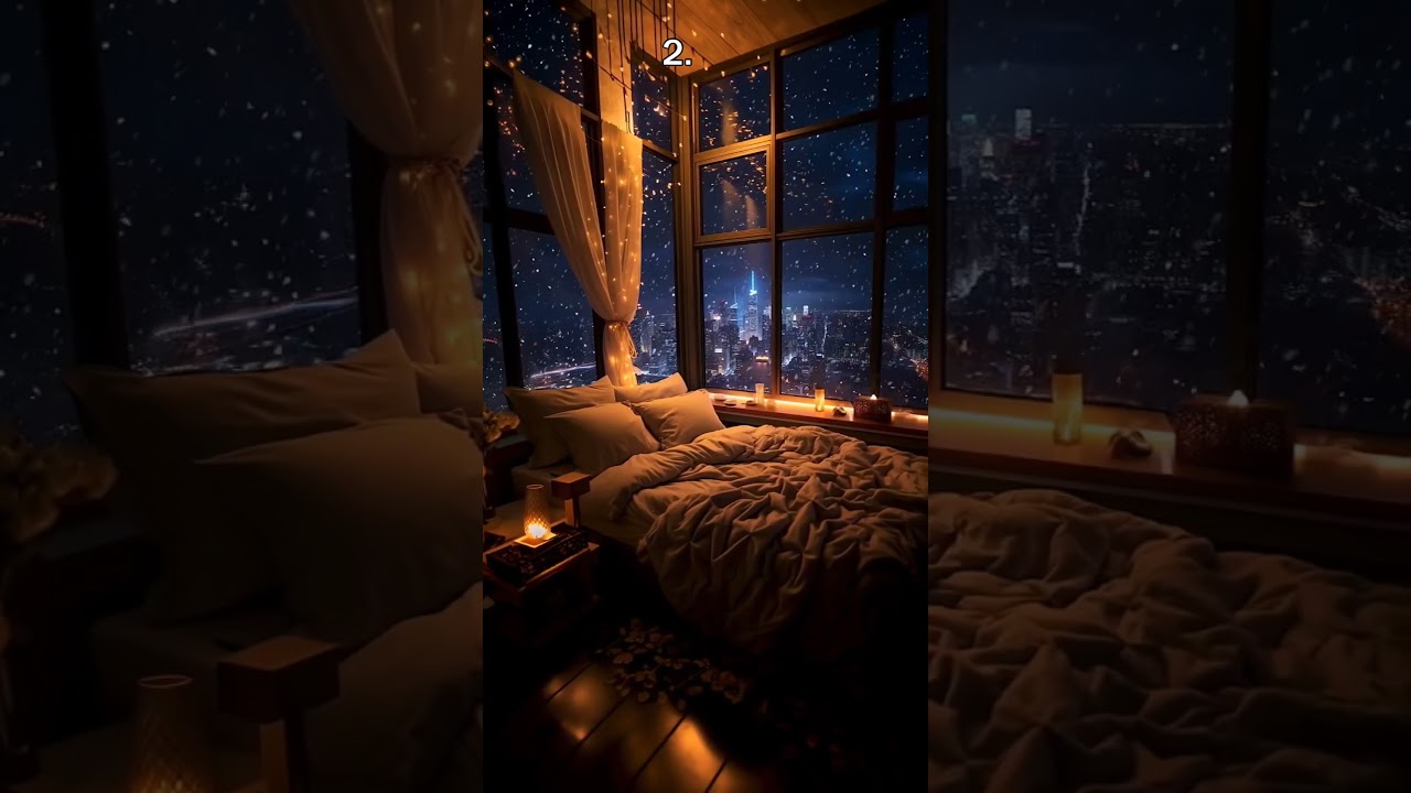 Choose your dream bedroom... 😍✨ #aesthetic #relax #vibes #calm