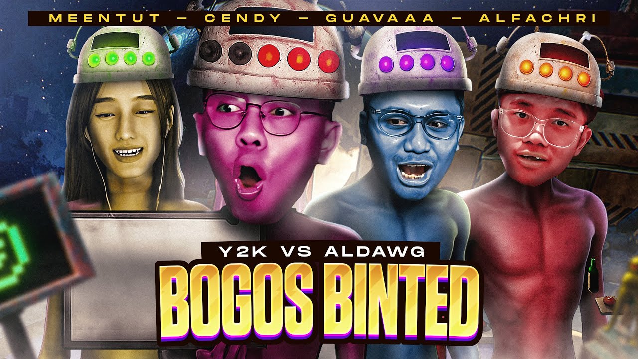 KOMPAKAN Y2K DAN ALDAWG MAIN GAME ALIEN! - BOGOS BINTED