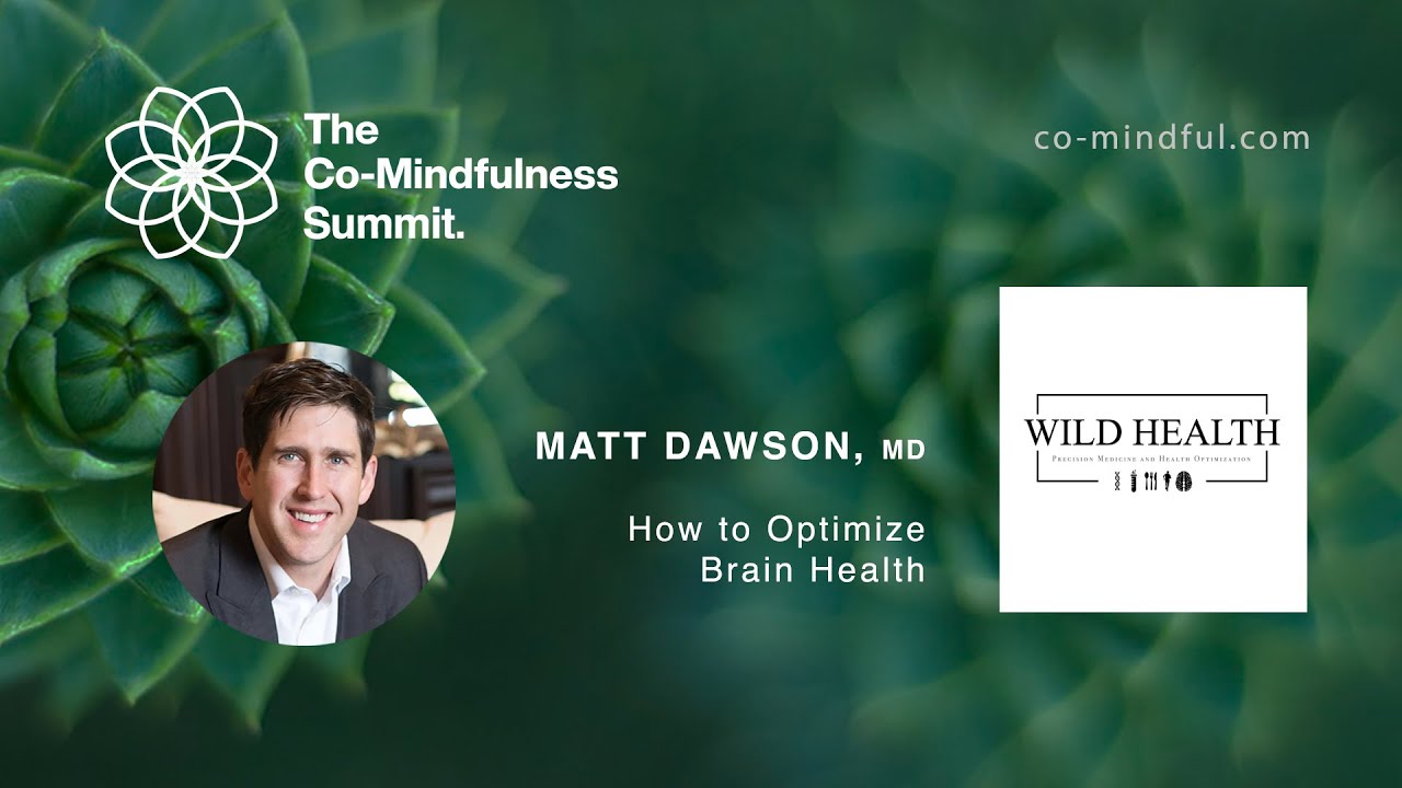 Matt Dawson, M.D. - Founder of Wild Health - How to Optimize Brain Health