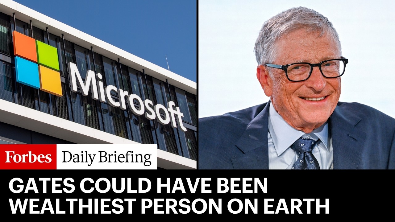 Bill Gates Could Have Been A Trillionaire If He'd Kept His Microsoft Stock
