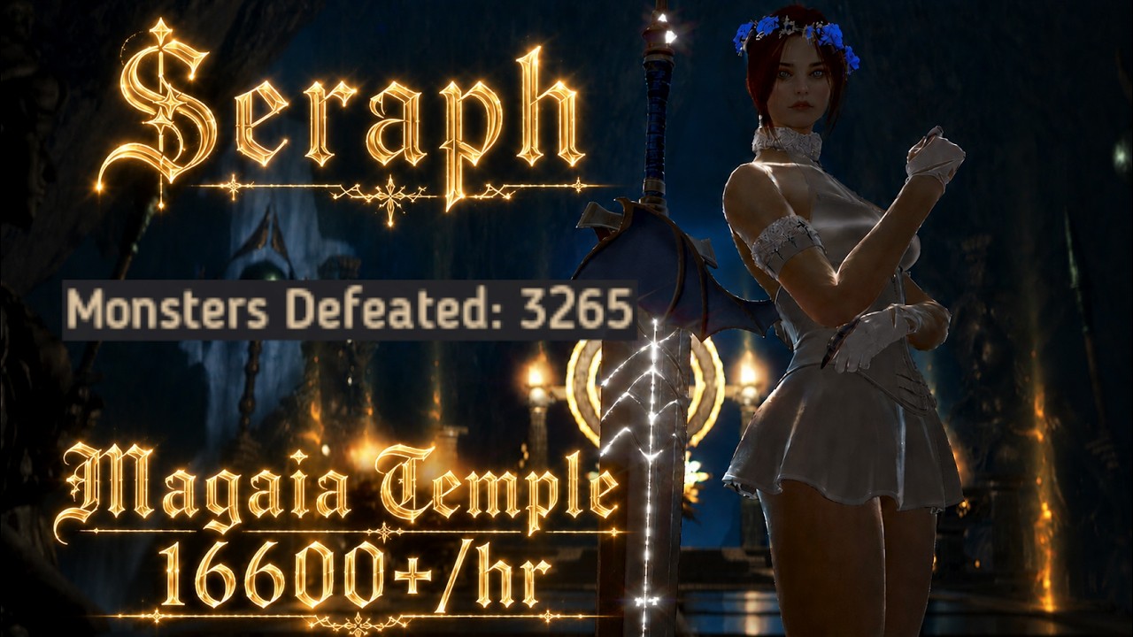 BDO | Magaia Temple | Seraph Sacramentum | 16600+/hr (Lv2 (2368AP)