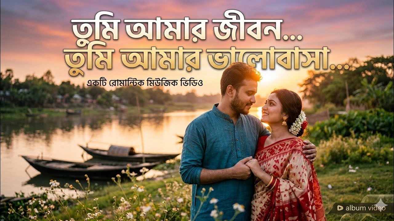 তুমি আমার জীবন !! Bengali new song !! Bengali romantic songs !! Album !! Love !! Romantic ! Ai song 
