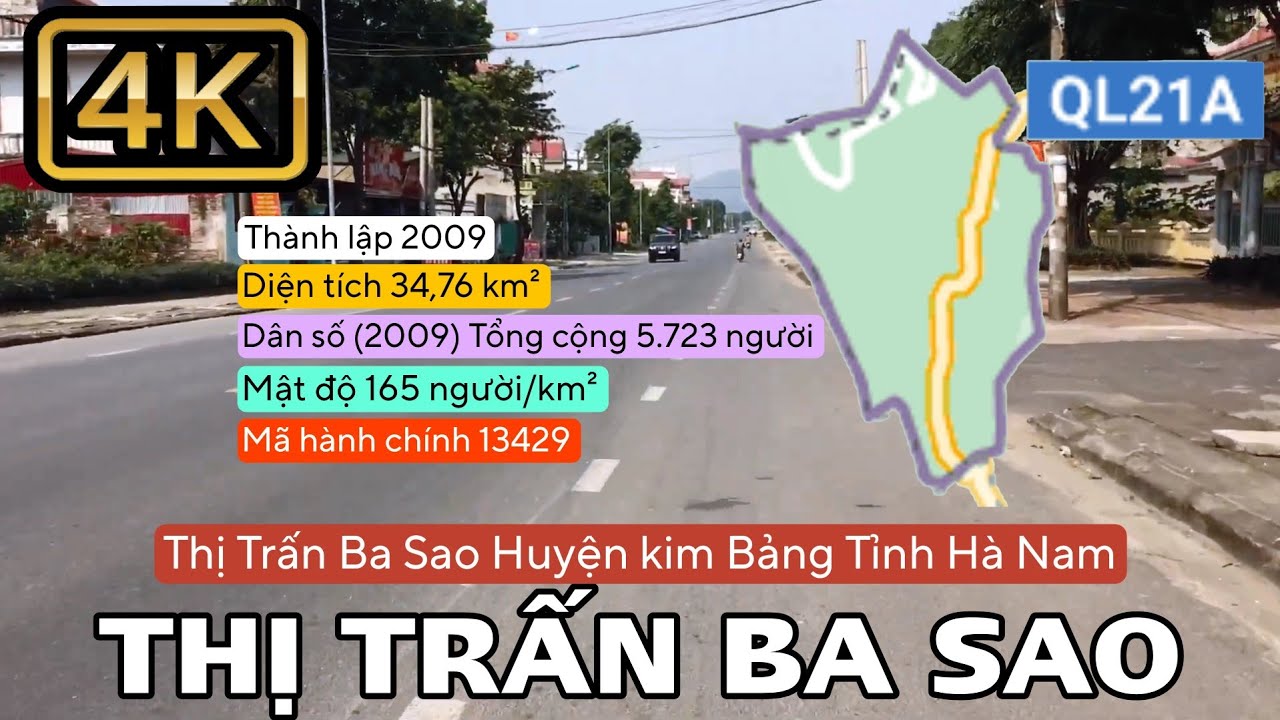 THỊ TRẤN BA SAO - Huyện Kim Bảng Tỉnh Hà Nam | Tân K71