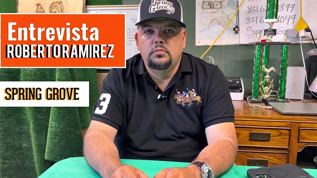 Entrevista Con Roberto Ramirez ( SPRING GROVE ) 🐓👌🏼