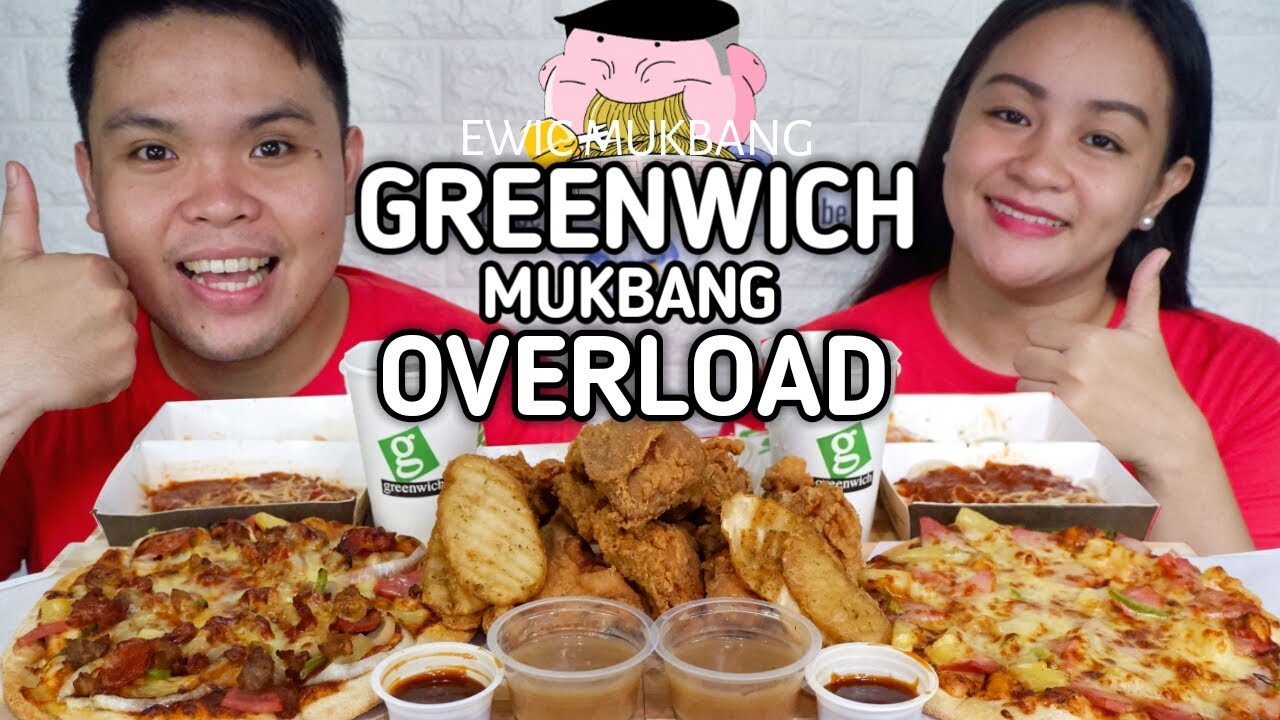 GREENWICH OVERLOAD Mukbang / Filipino Food Mukbang / Collab @JhayMukbang / Mukbang Philippines