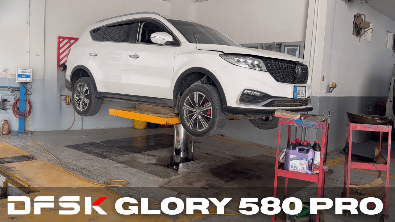 Which CVT Oil & Engine Oil to Use? DFSK Glory 580 Pro Service at Dealership (Complete Guide)